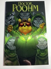 DO YOU POOH Doctor Poohm WhatnotCon Exclusive Metal Bookend Marat Mychaels comic cover
