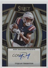 2023 Panini Select Signatures Silver Prizm Tyquan Thornton #SELS-TTH Auto 1o3l