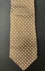 Joseph Abboud Vintage Brown/ Blue 100% Silk Tie Made In Italy — photo 7