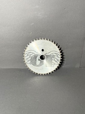 BMX oldschool GT Kettenblatt 43 Zähne Wings silber chainwheel 90'er 90's