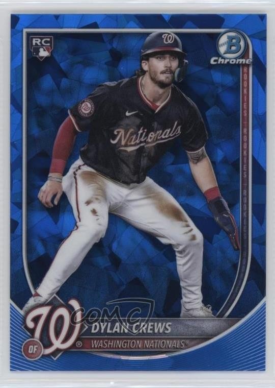 2025 Bowman Chrome Sapphire Edition Dylan Crews #3 1g1q