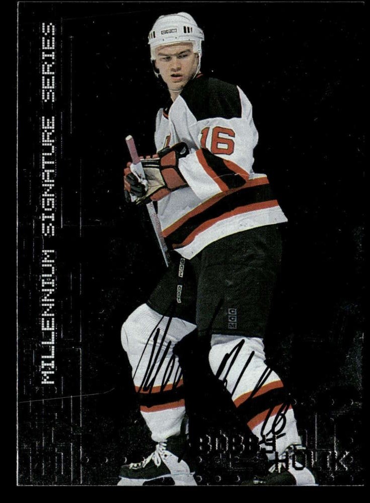 1999-00 Be a Player Millennium Signature Series Bobby Holik #150 Auto TV1070