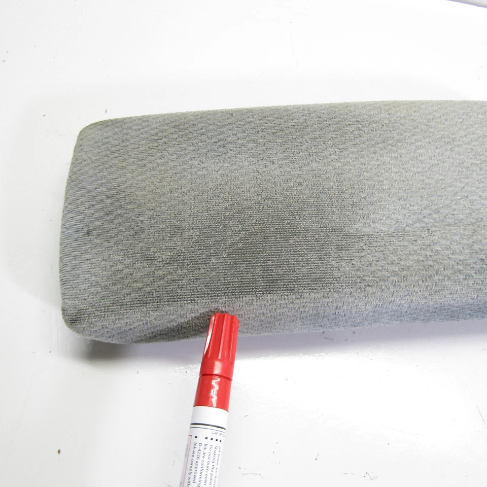 Honda Accord 1994-1997 consola central reposabrazos tapa tela azul gris OEM defectuoso Foto 3 de 4