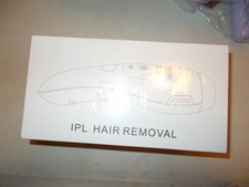 IPL HAIR REMOVAL B136 laser device with 999,999 flashes  contact sensor sealed 