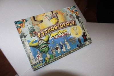 Python-Opoly Monty Python and the Holy Grail Board Game - GREAT SHAPE! 2013