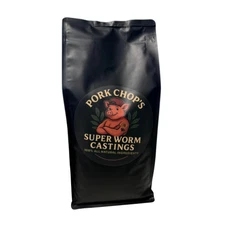 🔥 Pork Chop’s Super Worm Castings — 100% All-Natural Soil Booster & Fertilizer