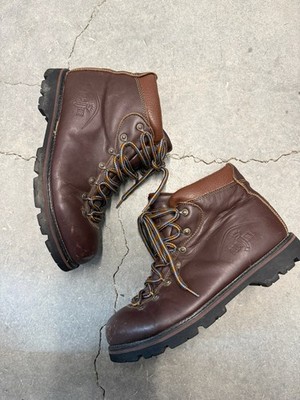 LL Cool J Najee Kilimanjaro Mid Leather Boots Brown Sz 9.5 Rare Rap
