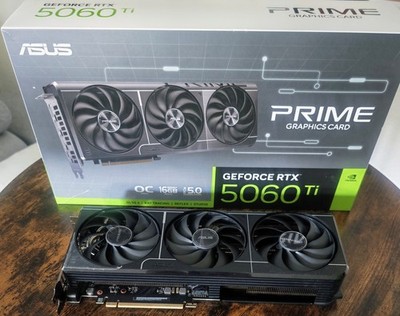 Asus Prime Nvidia GeForce  RTX 5060 Ti 16GB Triplefan