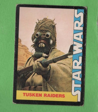 1977 TOPPS WONDER BREAD Star Wars TUSKEN RAIDERS #11 EX Condition