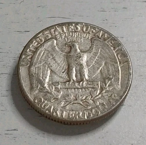 1955-P Washington Quarter 90% Silver ~ Free Shipping! #2 - Image 2 of 2