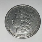 1878 7 Tail Feathers 2nd Rev Morgan Silver Dollar Extremely Fine