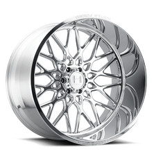 24x14 Hostile Forged Savage Polished Wheel 8x170 -76mm