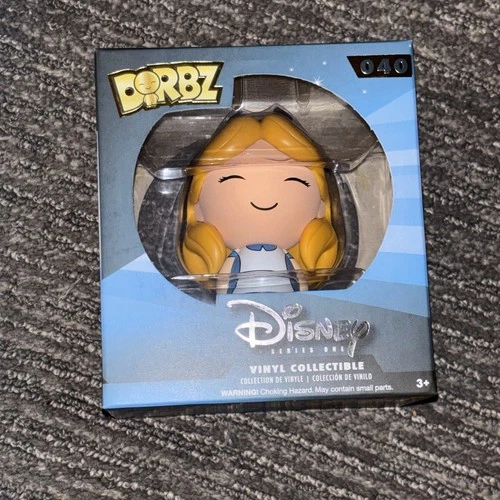 Vinyl Sugar Dorbz! Series 1 Disney Alice #040 Limited Chase Edition Black White!