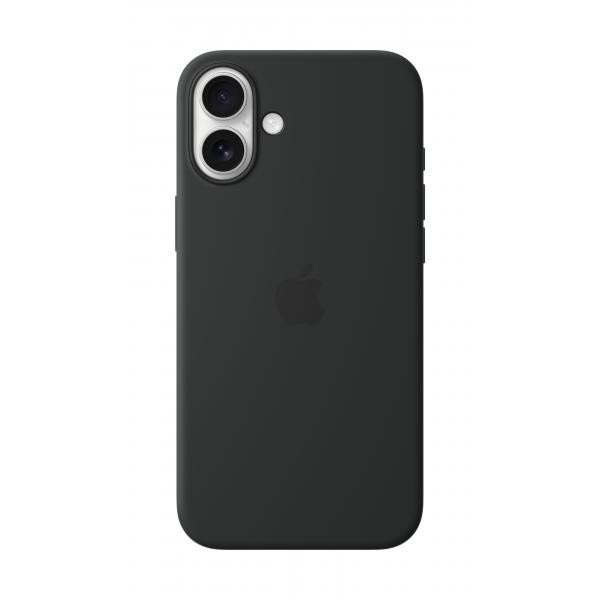 Apple Nero Custodia In Silicone Con Magsafe (Apple Iphone 16 Plus), Cover Smartphone, - Immagine 5