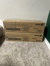Genuine Set of 2 Xerox Drum Cartridges WC 7120 Yellow & Cyan 013R00658 013R00660