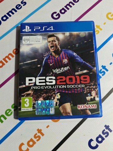 PS4 PRO EVOLUTION 2019 MINT COMPLETE ITALIAN PLAYSTATION 4 PES 19
