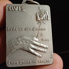 Medaglia Italiana AVIS Donatori Di Sangue Mm 40 Circa Spl Lotto Sc17