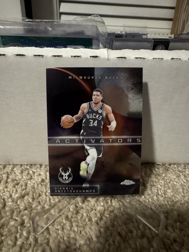 Giannis Antetokounmpo – 2025-26 Topps Chrome Basketball · Activators #AC-4 Giannis Antetokounmpo