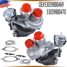 Left +Right Turbo Turbocharger Kit For Ford F150 F-150 Pickup V6 3.5L 2013-2016