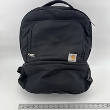 Carhartt Insulated 24-Can Two-Compartment Cooler Backpack Black