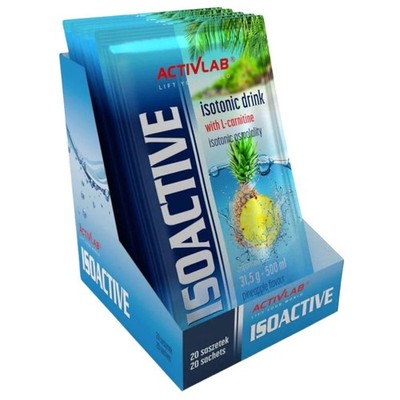 Activlab Isoactive Isotonikum mit L-Carnitin, Ananas   20 Beutel