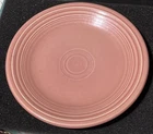 Set Of 4 Vintage Salad Plates Homer Laughlin USA Fiesta Rose 7 1/4” Pink