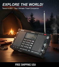 Used Tecsun H-501 AM FM Shortwave Single Side Band with DSP triple conversion