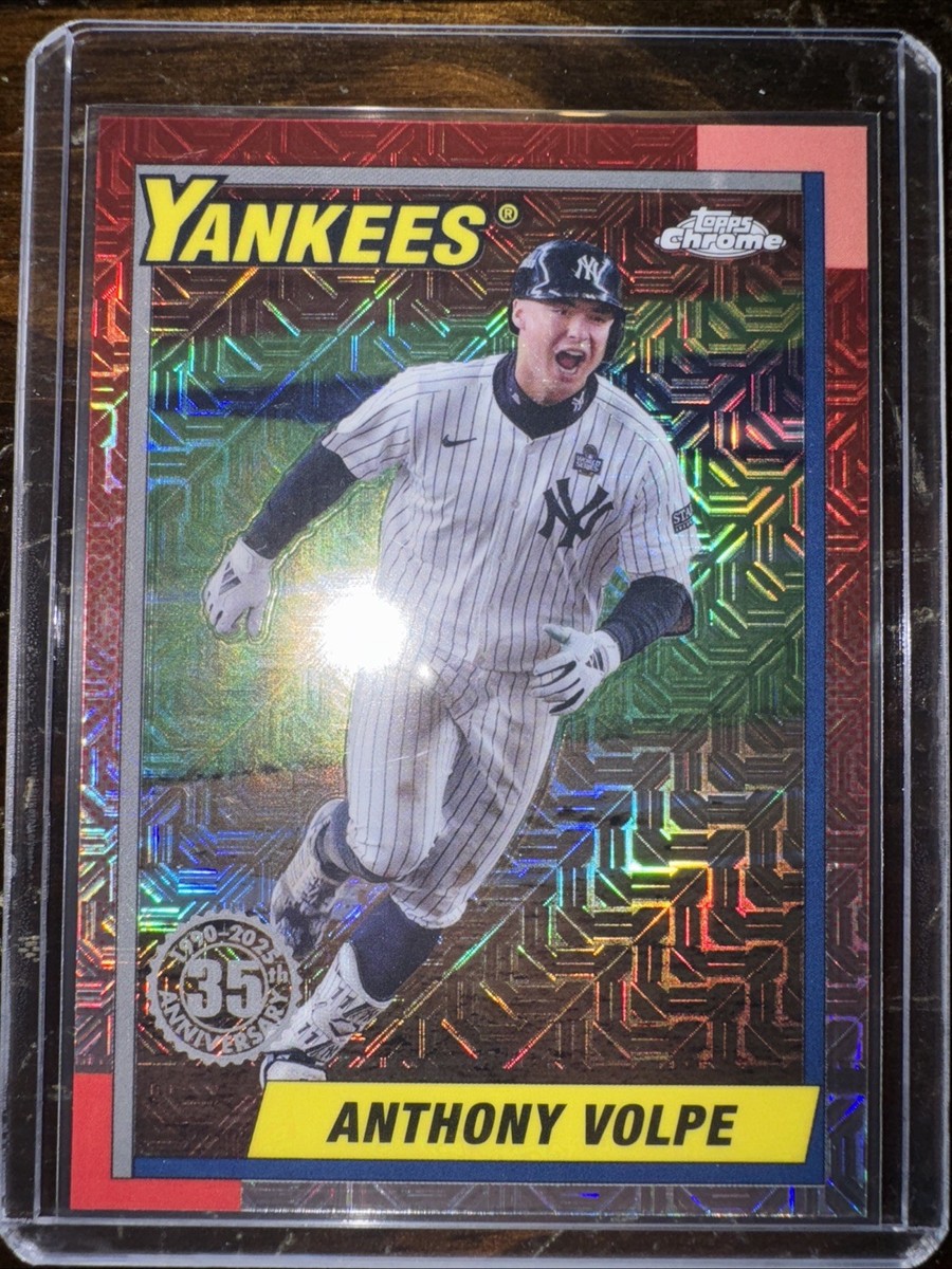 2025 Topps Series 2 Silver Pack Mojo Anthony Volpe #T90C-130
