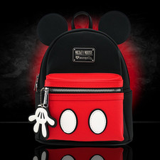 Disney Mickey Mouse Suit Mini Backpack Loungefly Mickey Mouse