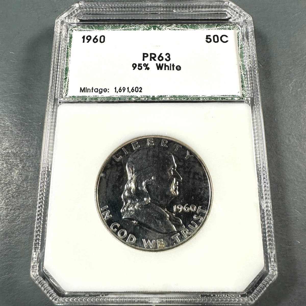 Proof 1960 Franklin Half Dollars (1948-1963) for sale | eBay