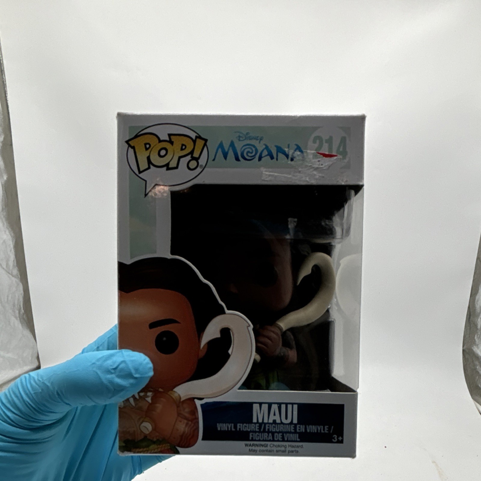 Funko Pop! Figura Vinilo Disney Moana Maui 214 Animación Original Sin Abrir