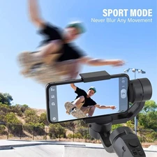Three-axis handheld gimbal F6 stabilizer mobile phone intelligent anti shake out