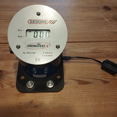 Elektronisches Prüfgerät DREMOTEST E 9-320 Nm GEDORE 8612-300