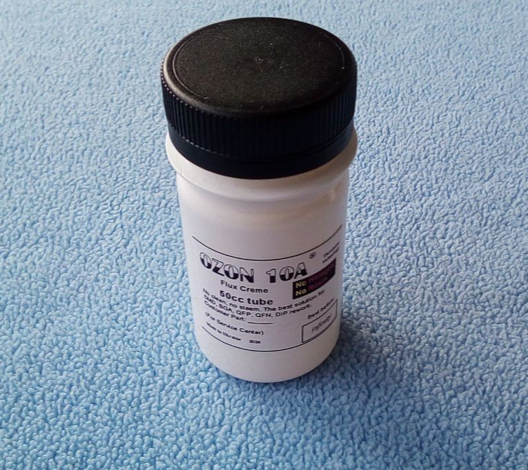 OZON 10A high-activity, universal, rosin-free, odorless flux gel 50ml, 2026!