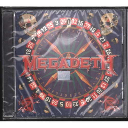 Megadeth CD Capitol Punishment Capitol Records – 724352591626 Versiegelt
