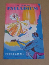 Andrews Sisters 1948 London Palladium Programme