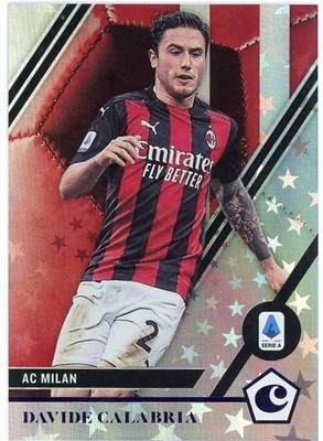 2020-21 Panini Chronicles - Base Chronicles Serie a Davide Calabria #1 Purple...