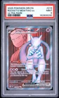 2025 POKEMON DRI EN-DESTINED RIVALS ULTRA RARE TEAM ROCKET'S MEWTWO EX PSA 9