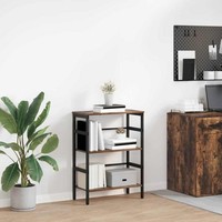 BüCherregal 2 Ebenen 60 X 29,5 X 81 Cm Holzwerkstoff
