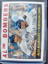 Topps 2013 Heritage AL Bombers Alex Rodriguez Robinson Cano #331 Yankees MLB