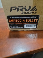 PRV Audio - 8MR500-4 BULLET - 8" Midrange Speaker - 4 Ohm