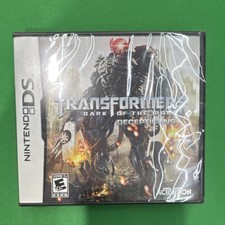 Nintendo DS Transformers Dark of the Moon Decepticons Cartridge Case