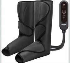 FIT KING Leg Massager for Circulation and Pain Relief, Air Compression Leg and F