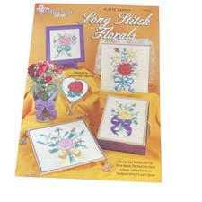 THE NEEDLECRAFT SHOP Long Stitch Florals Plastic Canvas Patterns