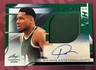 ‼️2025 Leaf Trinity Giannis Antetokounmpo #2/4 Auto Patch Game Used Color Match