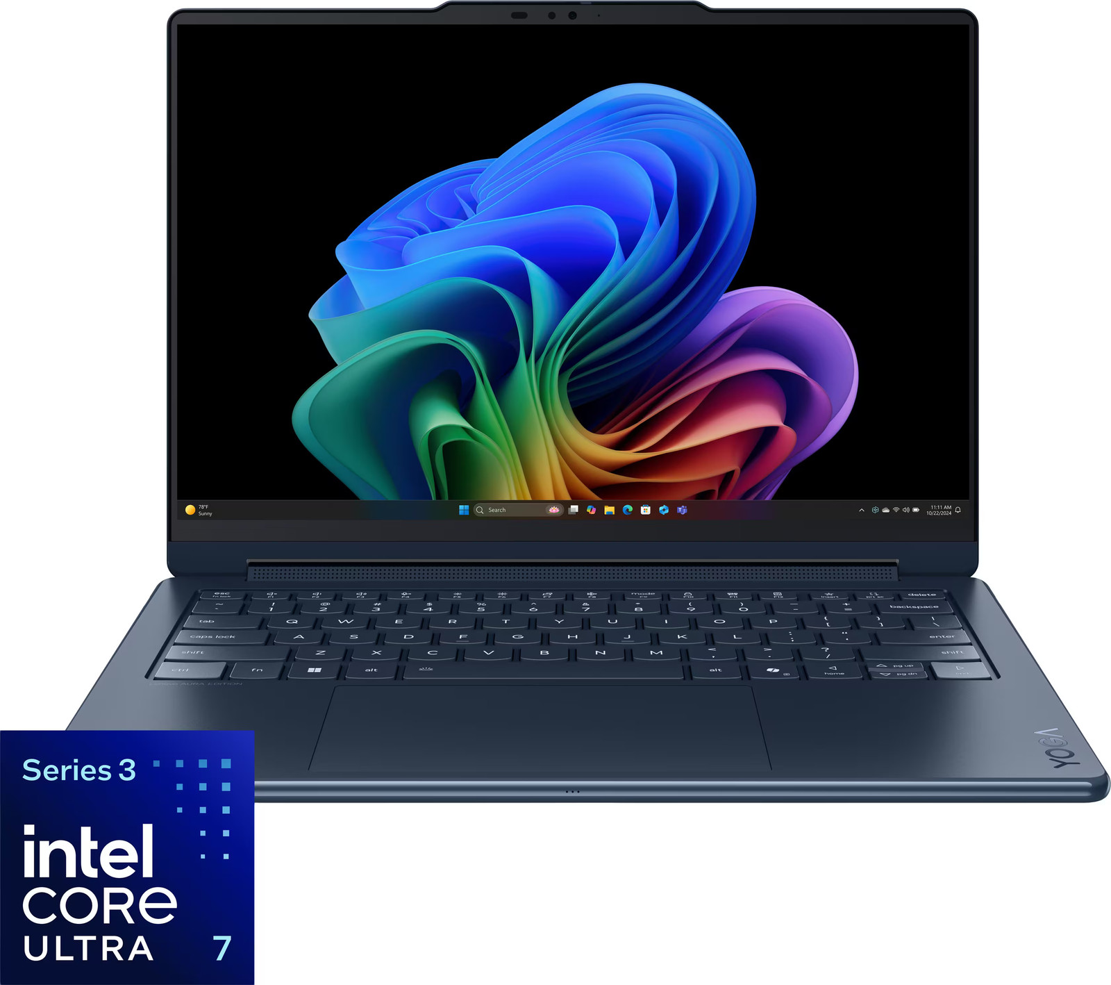 Lenovo - Laptop Yoga 9i 2 en 1 Aura Edition de 14" con pantalla táctil OLED 3K - Core Ul...