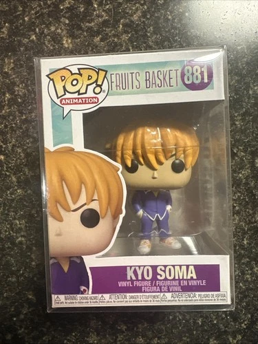 Funko Pop Kyo Soma Fruits Basket Animation #881 Vinyl Figure with Protector