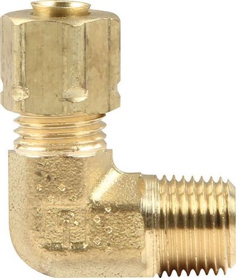 Allstar Performance ALL48033 - 90 Degree Fitting - 1/8in NPT - Brass - Each