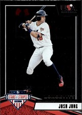 2019 Panini Stars & Stripes USA Baseball #94 Josh Jung Base Longevity