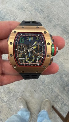 Richard Mille RM65-01 2024 Complete Rubber 18k Red Gold Skeletonized Auto